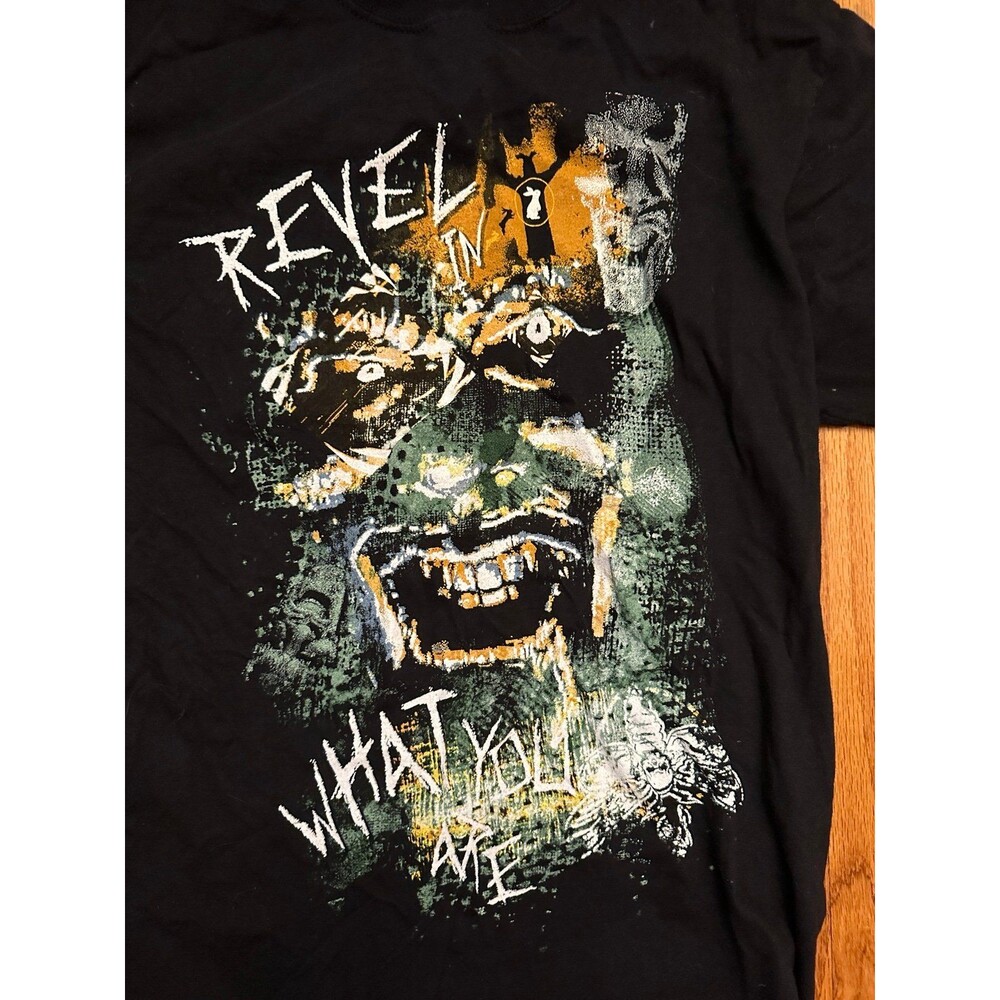 Womens WWE Bray Wyatt Revel In What You Are T Shirt Size Small VGUC - Picture 2 of 3